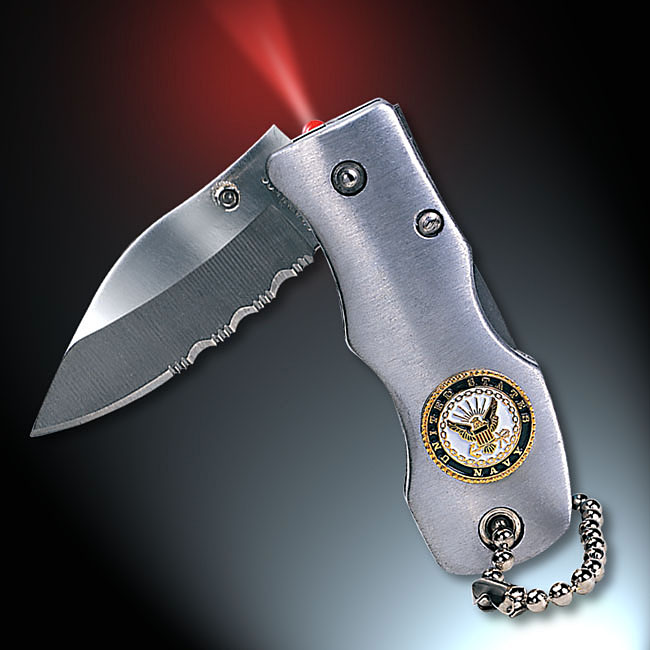 military folding knife